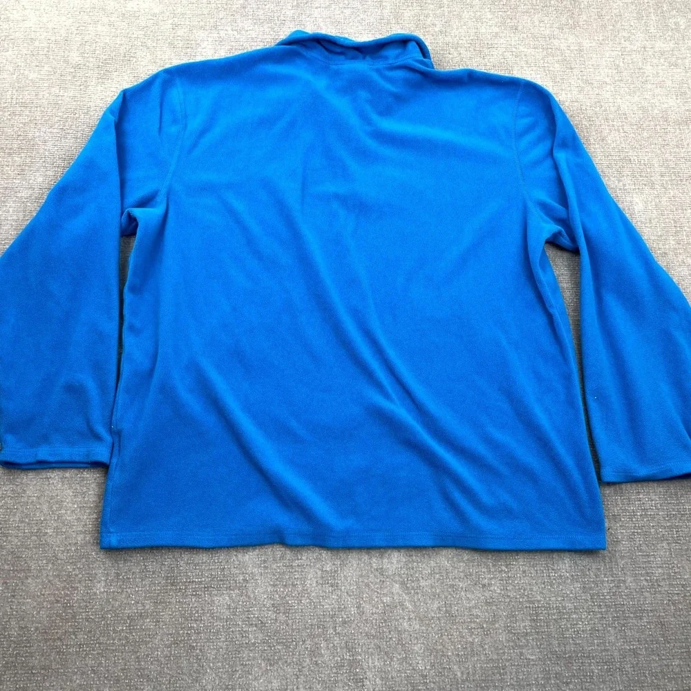 The North Face TKA 100 Glacier 1/4 Zip Sweatshirt Mens XL Blue Fleece Warm‎ Cozy